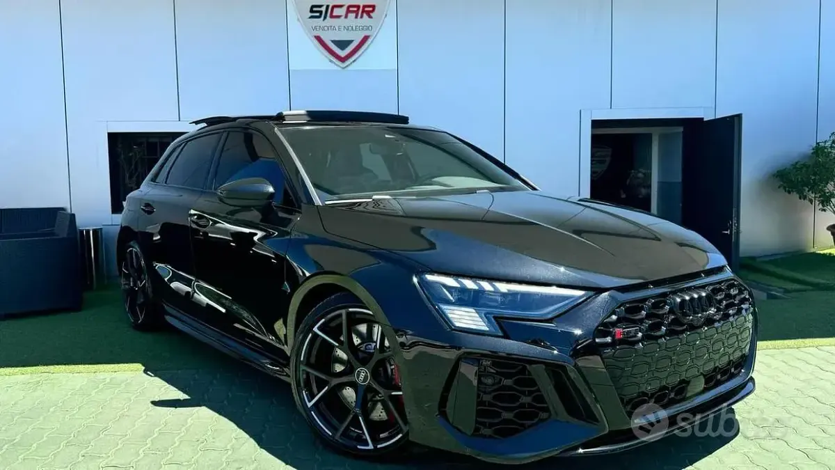 Usata Audi RS3 Ambiente 400 CV (294 kW) 2022 Nero Berlina