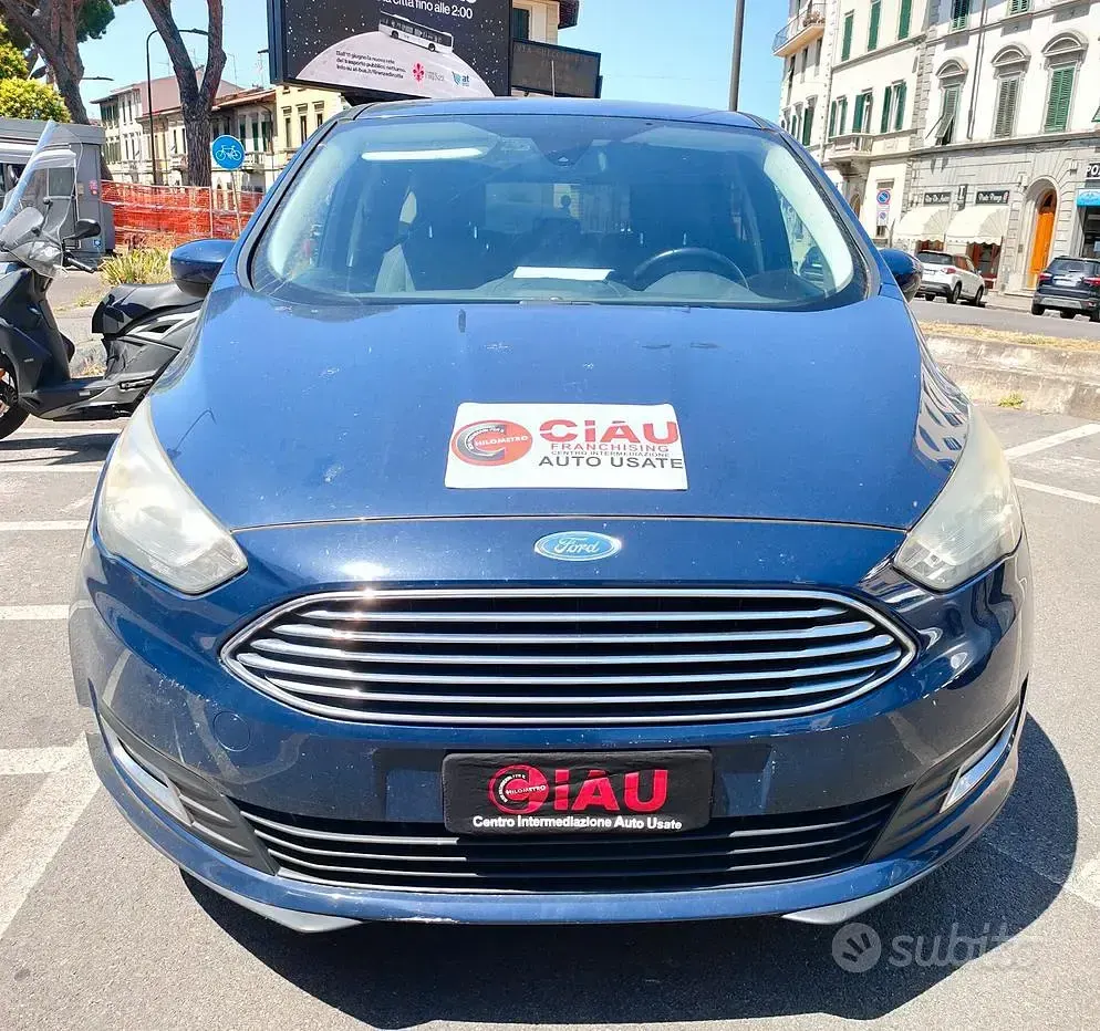 Usata Ford C-MAX Titanium 95 CV (69 kW) 2015 Bluazzurro Monovolume