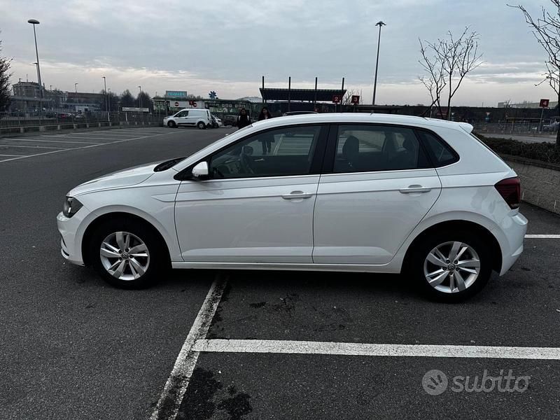Usata VW Polo 80 CV (58 kW) 2018 Bianco Berlina