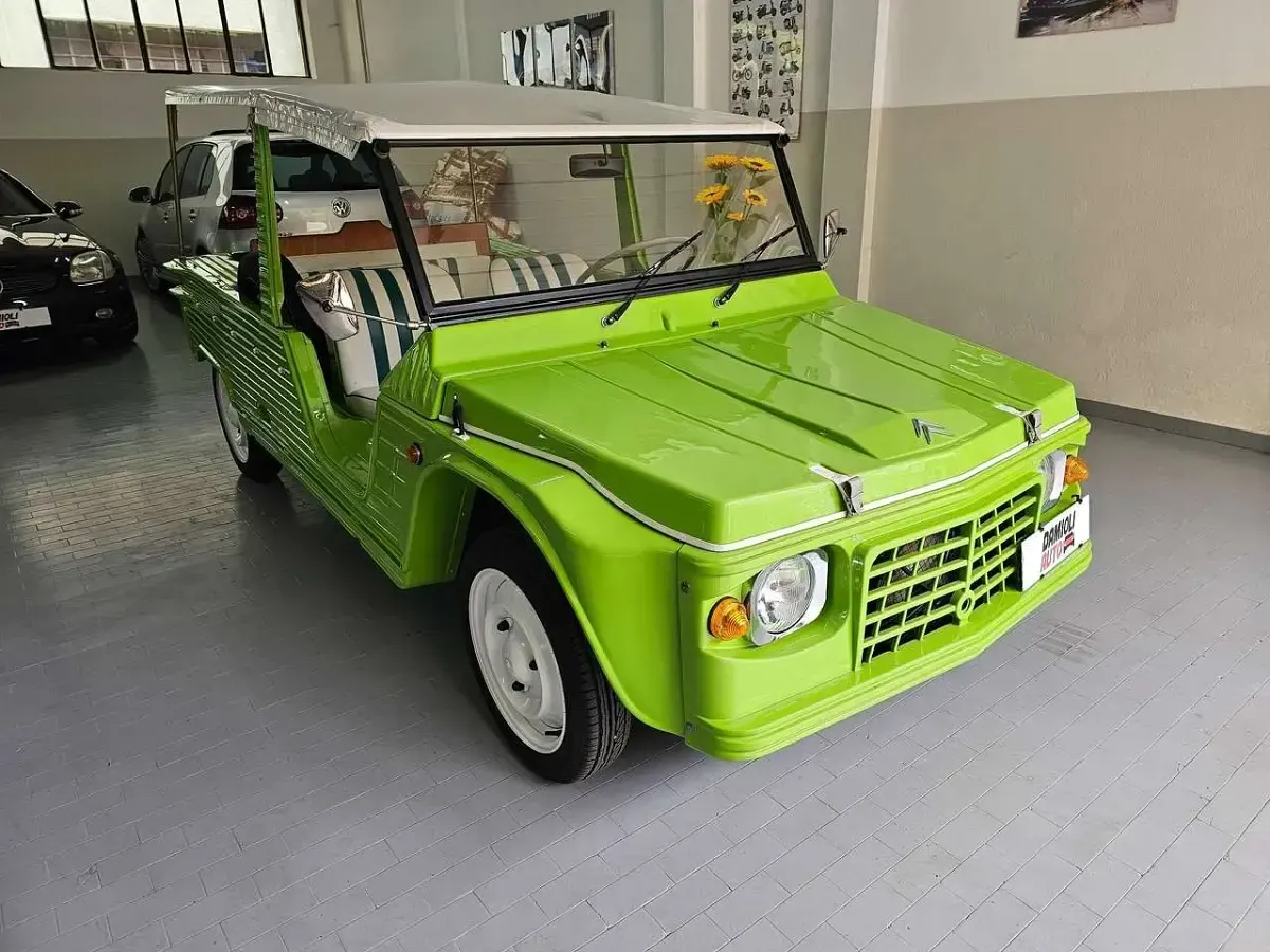 Usata Citroën Méhari 29 CV (21 kW) 1972 Verde Cabrio