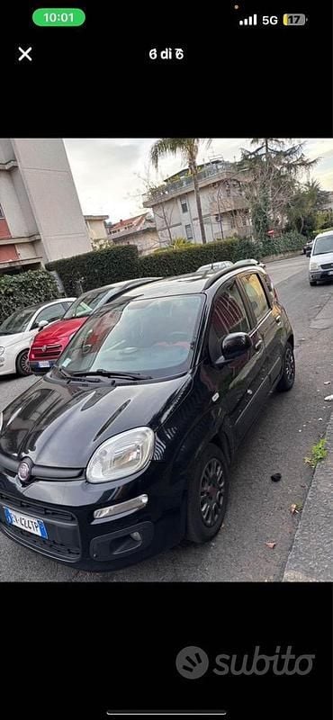 Usata Fiat Panda 75 CV (55 kW) 2015 Nero Utilitaria