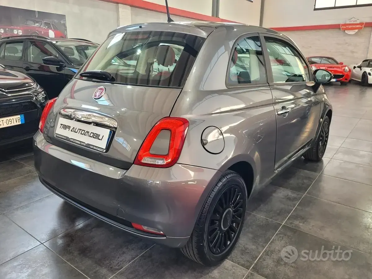 Usata Fiat 500 69 CV (50 kW) 2016 Grigio Berlina