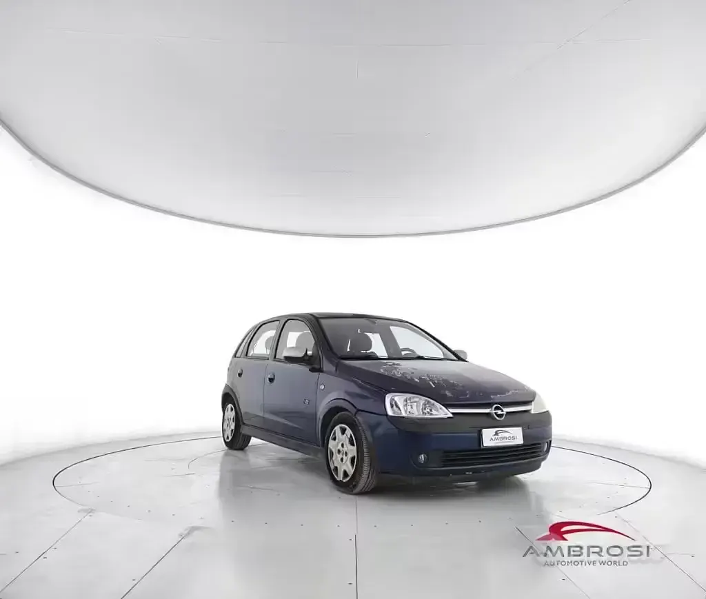 Usata Opel Corsa Club 65 CV (47 kW) 2003 Blu Utilitaria