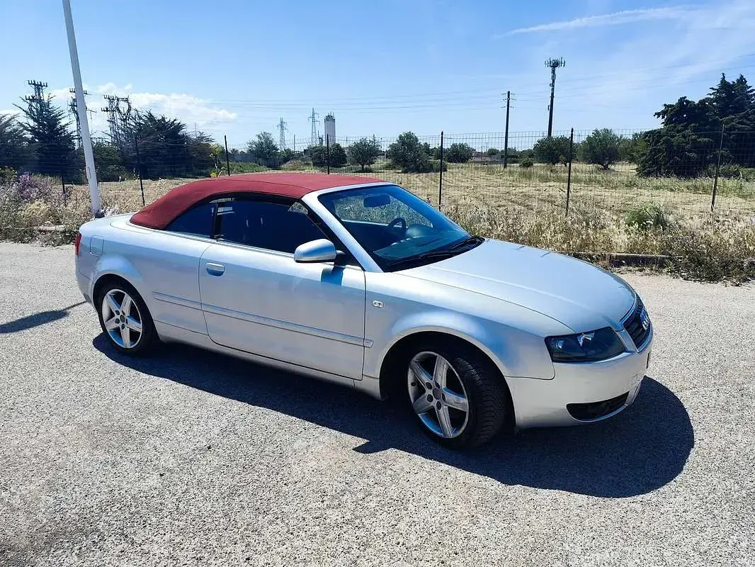 Usata Audi A4 Cabriolet 163 CV (119 kW) 2004 Grigio Cabrio