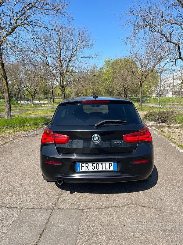 Usata BMW 116 M Sport 116 CV (85 kW) 2015 Nero Utilitaria