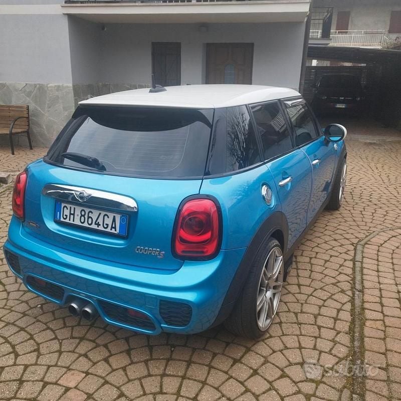 Usata Mini John Cooper Works 2014 Blu Utilitaria