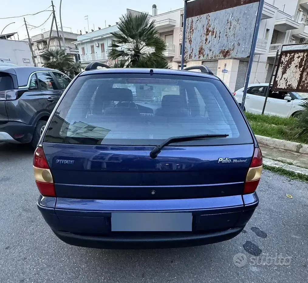 Usata Fiat Palio Weekend 69 CV (50 kW) 2001 Bluazzurro Station wagon