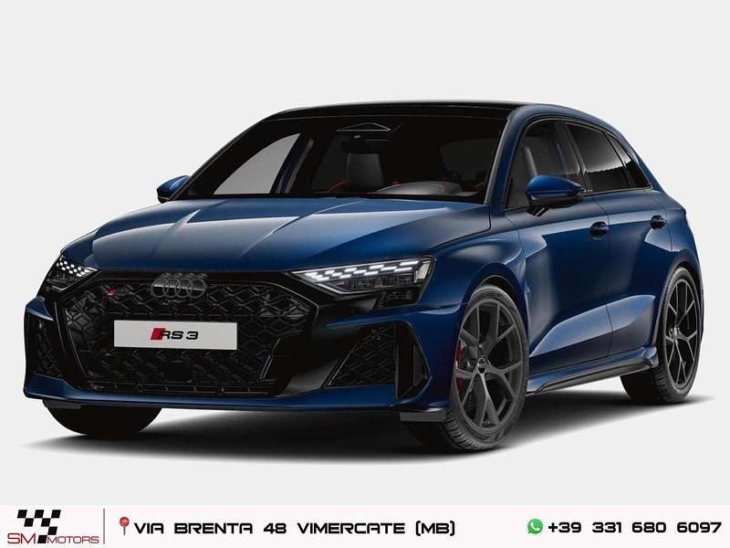 Nuova Audi RS3 Ambiente 400 CV (294 kW) 2026 Blu ascari Berlina