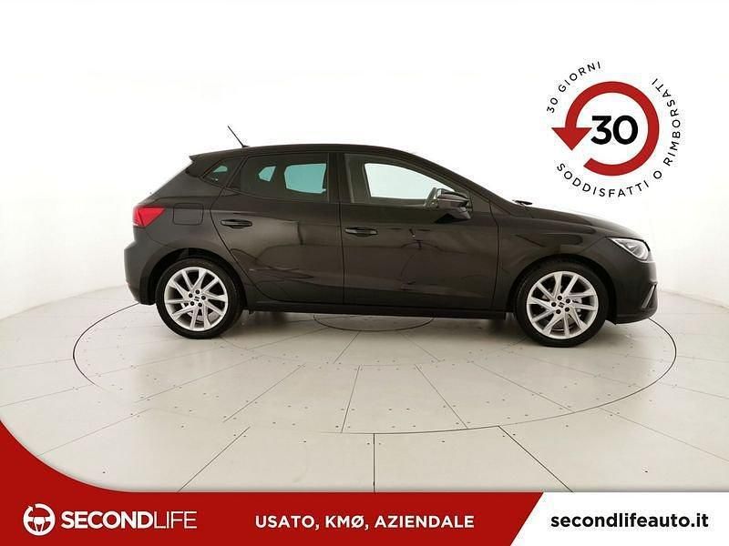 Usata Seat Ibiza FR 95 CV (69 kW) 2021 Nero Berlina