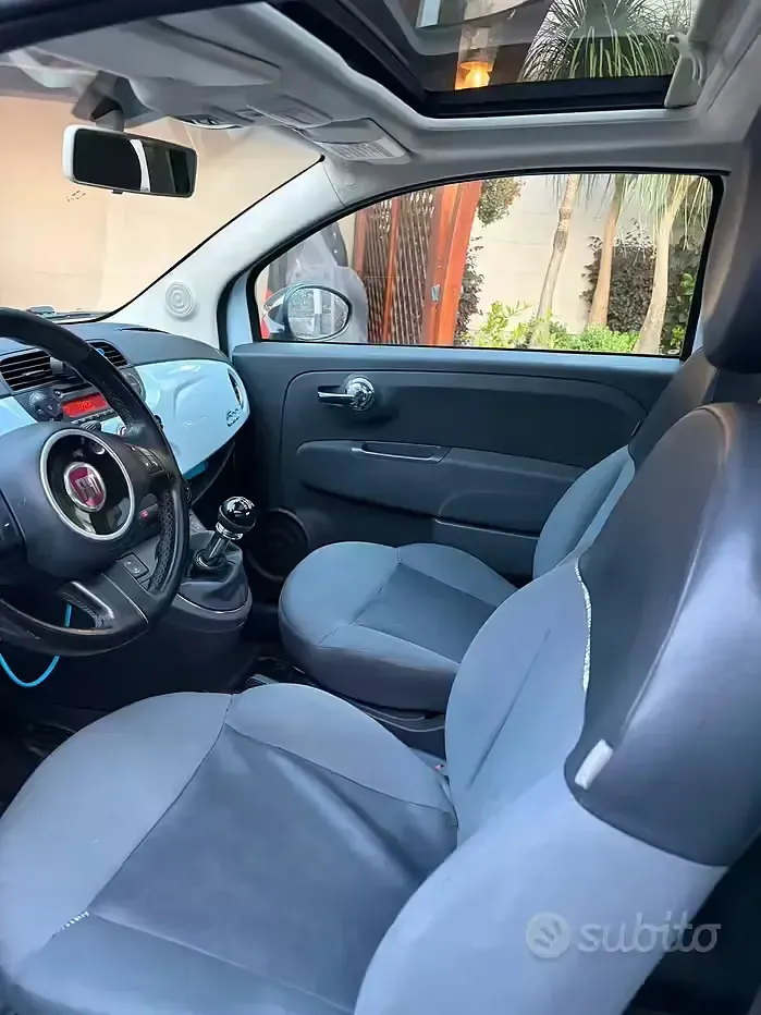 Usata Fiat 500 69 CV (50 kW) 2009 Cabrio