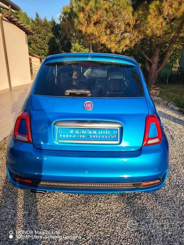 Usata Fiat 500 2018 Blu Utilitaria