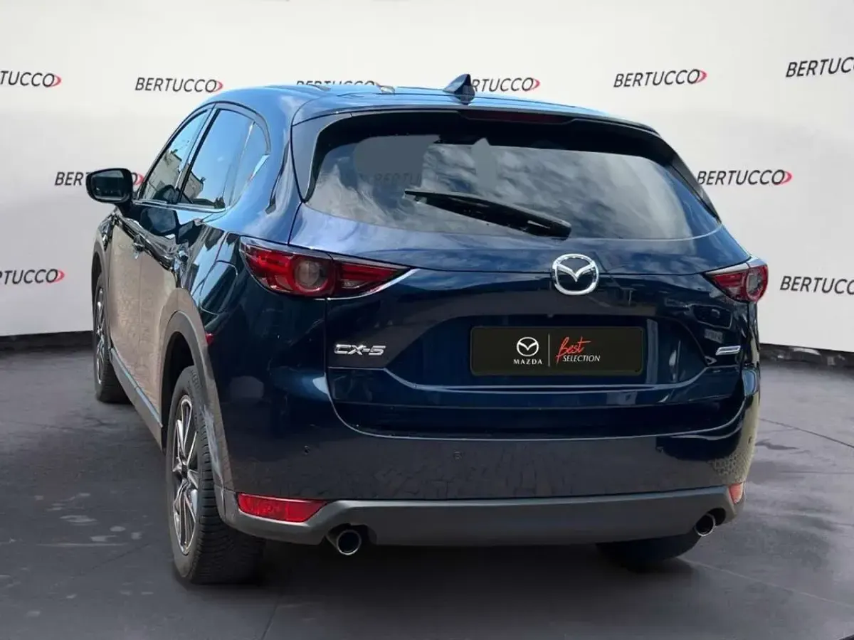 Usata Mazda CX-5 Exceed 165 CV (121 kW) 2018 Blu/azzurro SUV