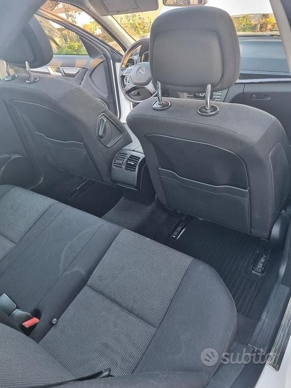 Usata Mercedes C200 2014 Bianco Berlina