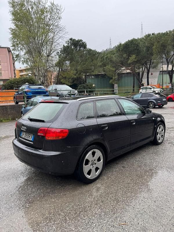 Usata Audi A3 Ambition 140 CV (102 kW) 2007 Nero Utilitaria