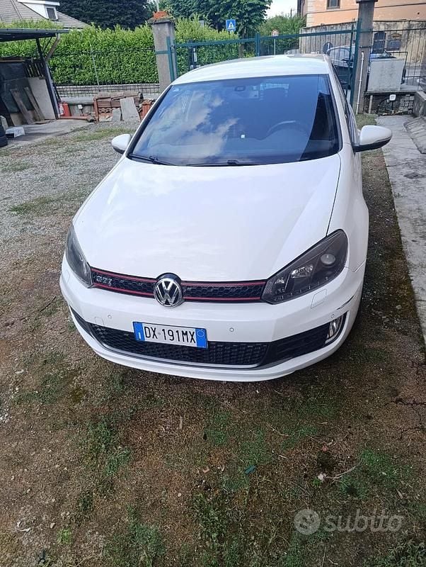 Usata VW Golf VI GTI 210 CV (154 kW) 2010 Bianco Utilitaria