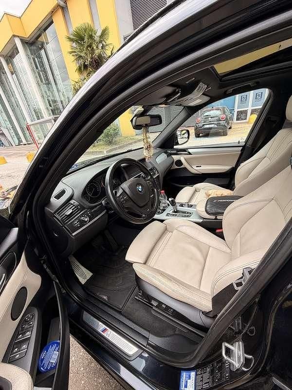 Usata BMW X3 Efficient Dynamics 184 CV (135 kW) 2013 Blu/azzurro SUV