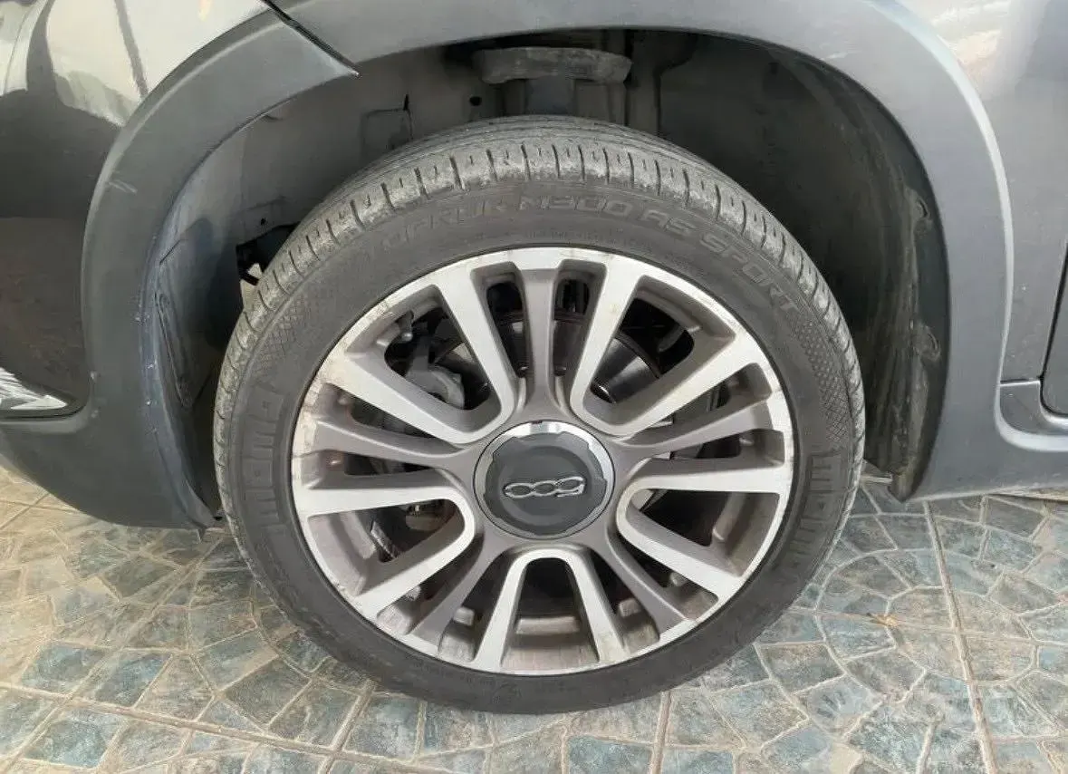 Usata Fiat 500L Cross 95 CV (69 kW) 2018 Grigio Monovolume