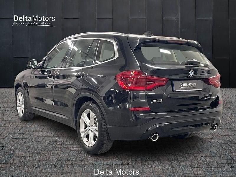Usata BMW X3 Advantage 190 CV (139 kW) 2019 Nero SUV
