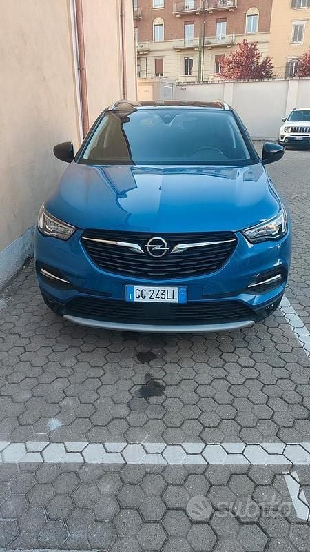 Usata Opel Grandland X 131 CV (96 kW) 2021 Blu SUV