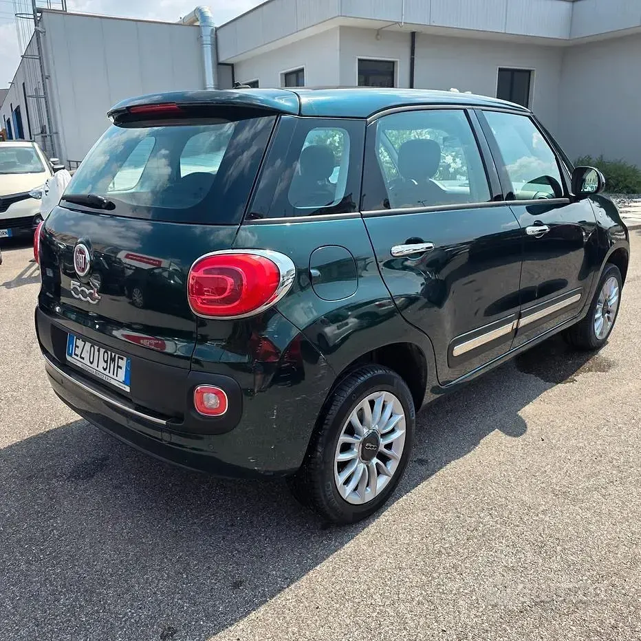 Usata Fiat 500L Living 80 CV (58 kW) 2015 Verde Monovolume