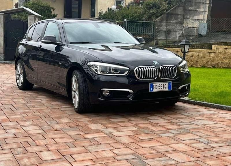 Usata BMW 118 150 CV (110 kW) 2017 Nero Utilitaria