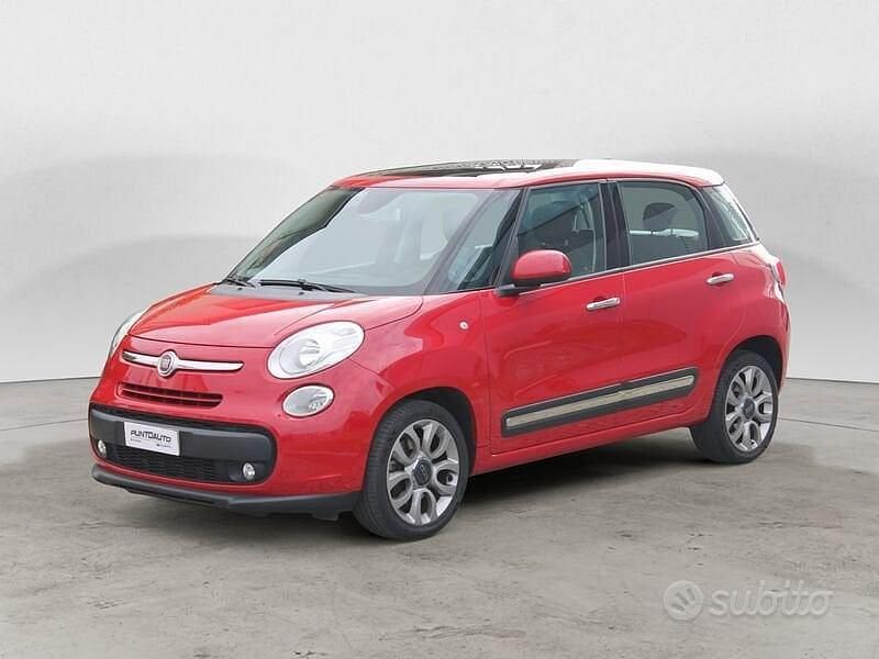 Usata Fiat 500L Lounge 120 CV (88 kW) 2014 Rosso Monovolume