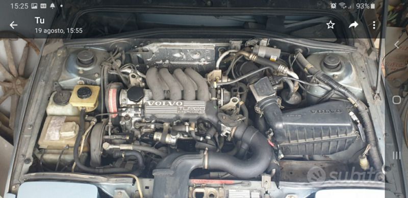 Usata Volvo 480 122 CV (89 kW) 1990 Blu Coupé