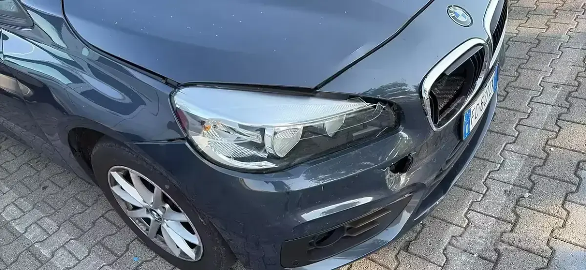 Usata BMW 218 150 CV (110 kW) 2016 Bluazzurro Monovolume