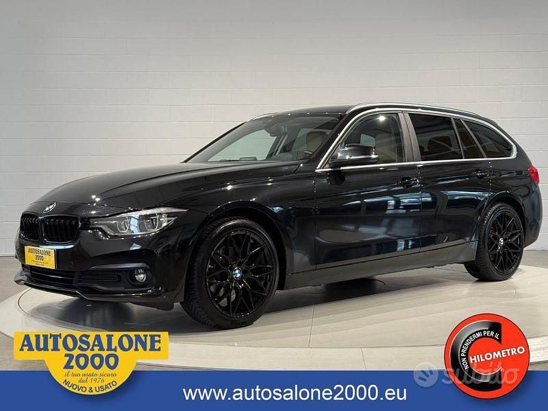 Usata BMW 318 Advantage 150 CV (110 kW) 2018 Nero Station wagon