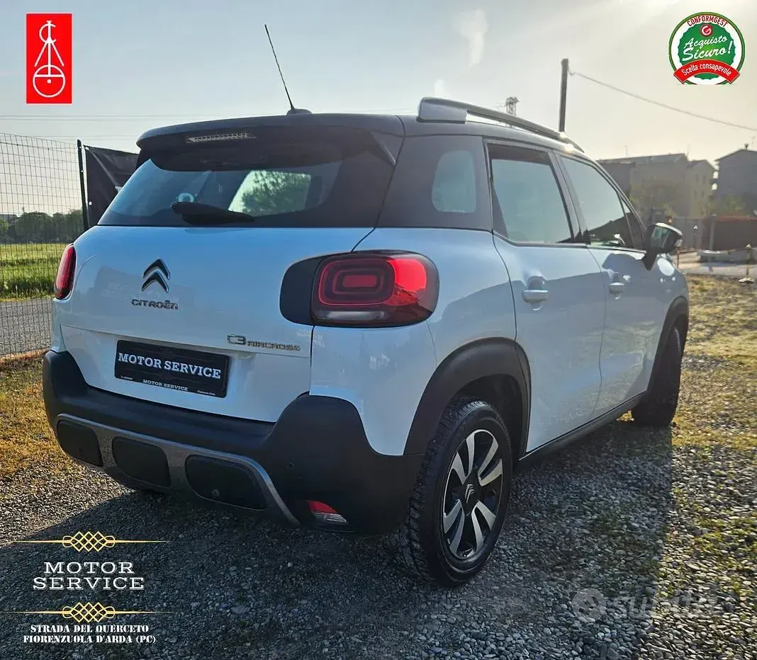 Usata Citroën C3 Aircross 110 CV (80 kW) 2019 Bianco SUV