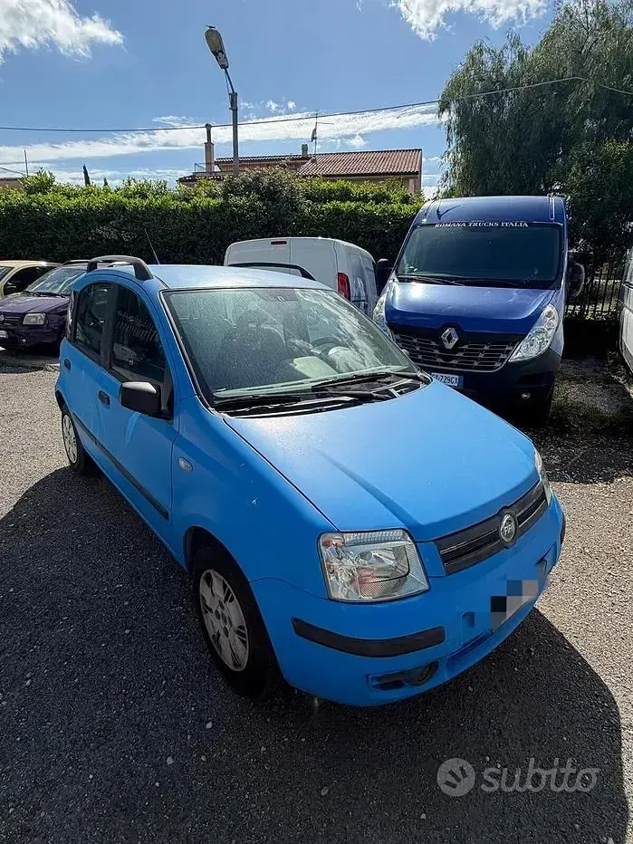 Usata Fiat Panda Dynamic 60 CV (44 kW) 2006 Blu Utilitaria