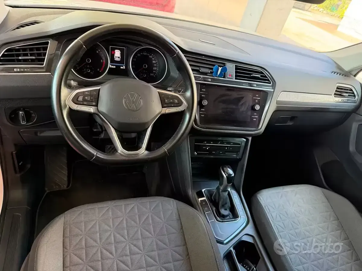 Usata VW Tiguan Elegance 150 CV (110 kW) 2021 Bianco SUV