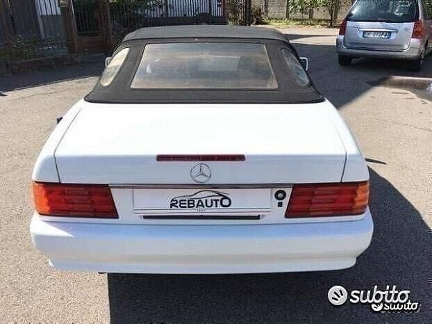 Usata Mercedes SL320 231 CV (169 kW) 1992 Bianco Cabrio