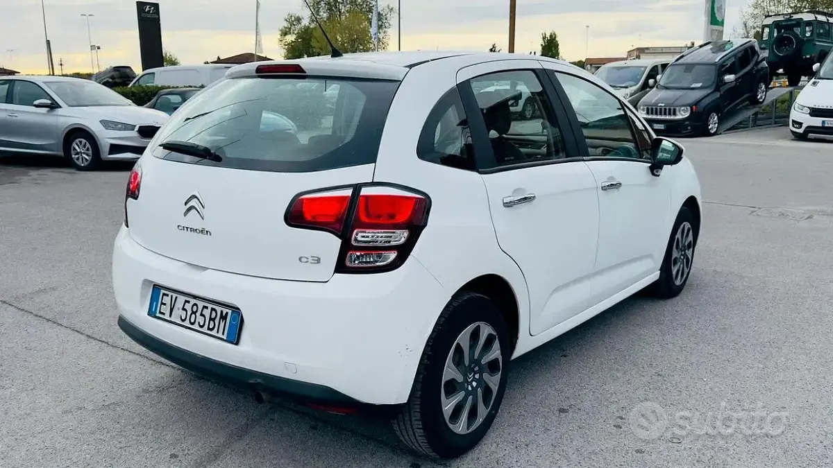 Usata Citroën C3 Seduction 82 CV (60 kW) 2013 Bianco Berlina