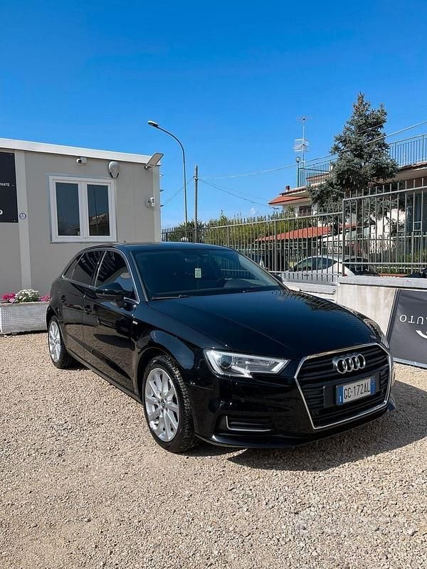 Usata Audi A3 Business 116 CV (85 kW) 2017 Nero Berlina