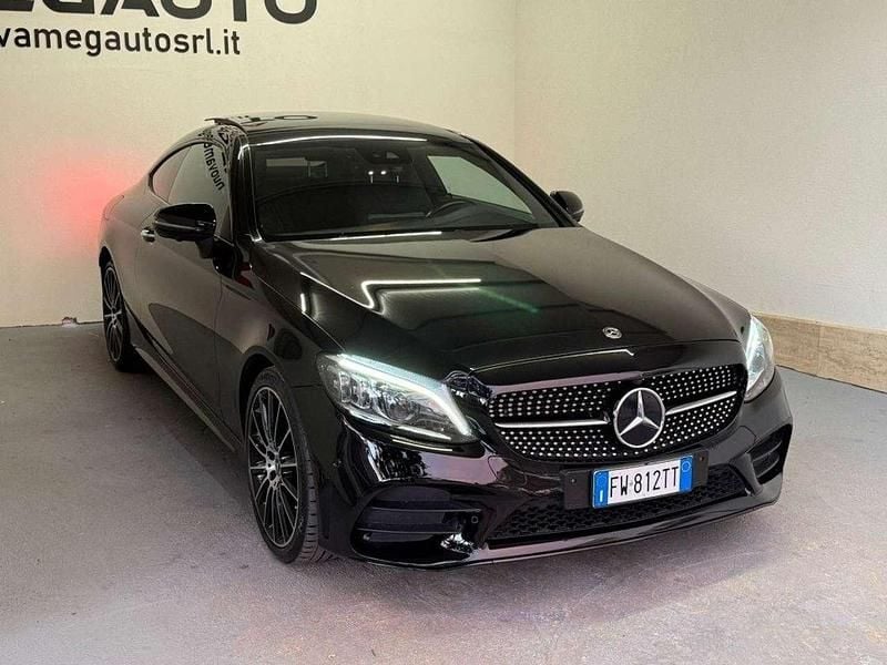 Usata Mercedes C300 Premium Plus 245 CV (180 kW) 2019 Nero Coupé