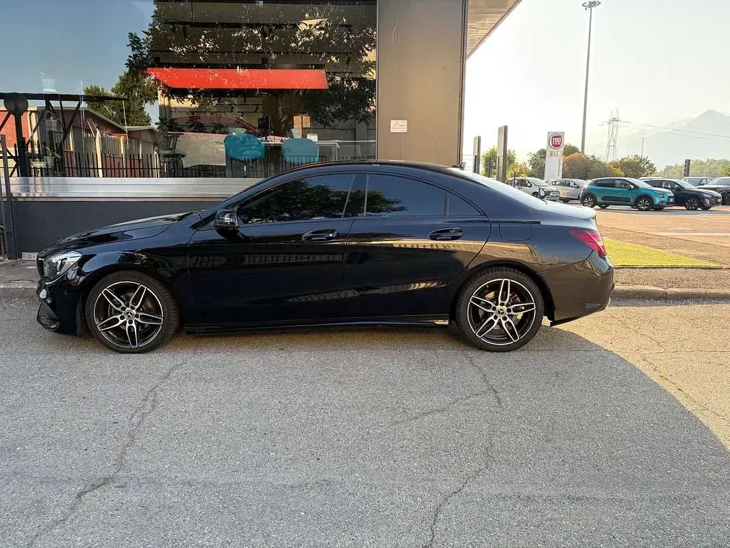 Usata Mercedes CLA200 Premium 136 CV (100 kW) 2018 Nero Coupé