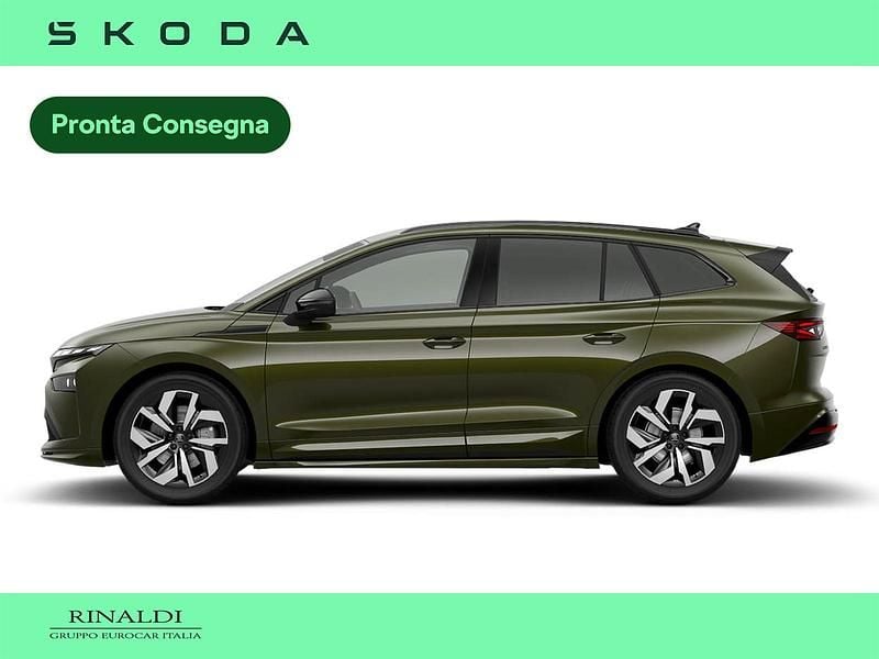 Nuova Skoda Enyaq iV SportLine 88 kW (121 CV) 2026 Verde olibo metallizzato SUV