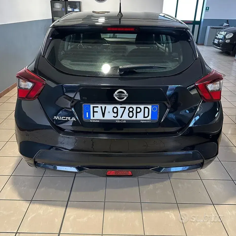 Second-hand Nissan Micra Acenta 71 CP (52 kW) 2019 Negru Hatchback