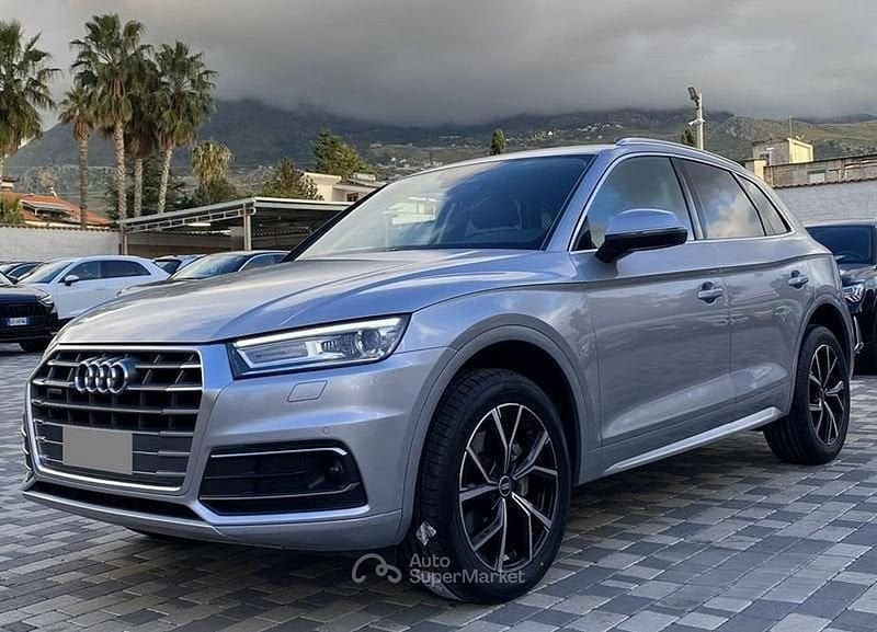 Argento Usata 2021 Audi Q5 Business SUV | 28.500 € (Super prezzo) - Immagine 1/4