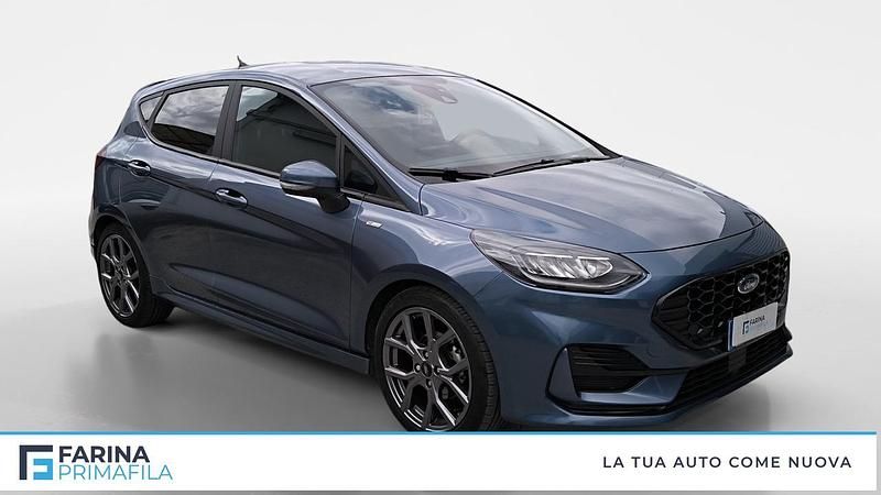 Usata Ford Fiesta ST-Line X 125 CV (91 kW) 2023 Blu Utilitaria