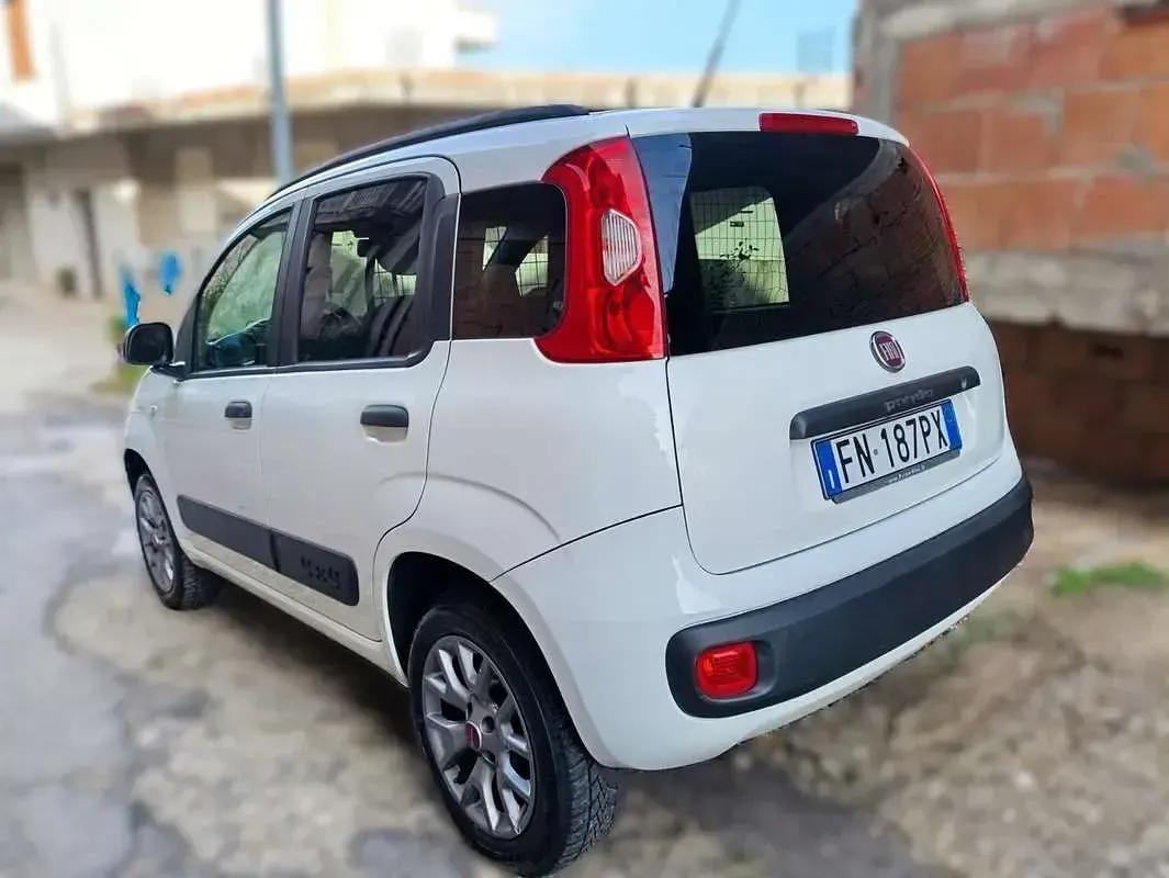 Usata Fiat Panda 4x4 S 80 CV (58 kW) 2018 Bianco Utilitaria