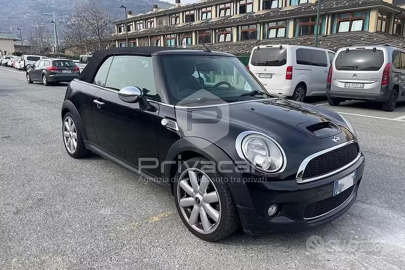 Usata Mini Cooper S Cabriolet 175 CV (128 kW) 2009 Nero Cabrio