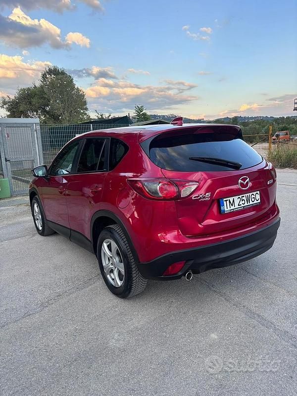 Usata Mazda CX-5 150 CV (110 kW) 2013 Rosso SUV