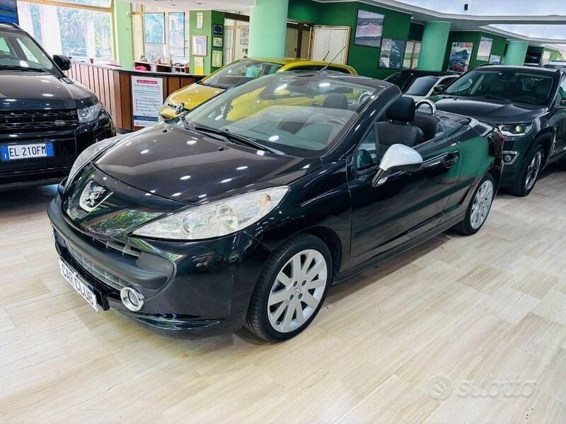 Nero(met.) Usata 2008 Peugeot 207 CC Cabrio | 4990 € (Cara) - Immagine 1/4