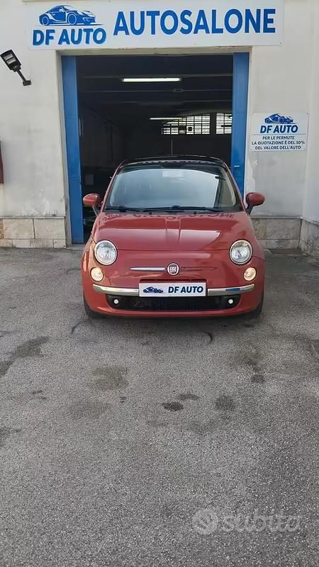 Usata Fiat 500 95 CV (69 kW) 2013 Rosso Berlina