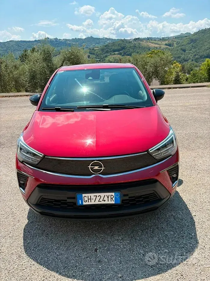 Usata Opel Crossland Edition 83 CV (61 kW) 2022 Rosso SUV