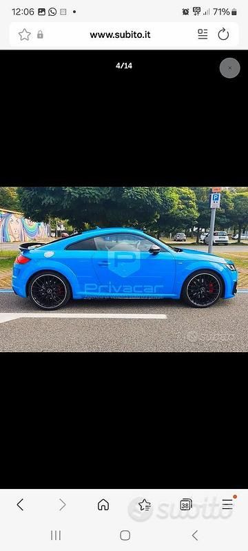 Usata Audi TT Ambiente 245 CV (180 kW) 2019 Coupé