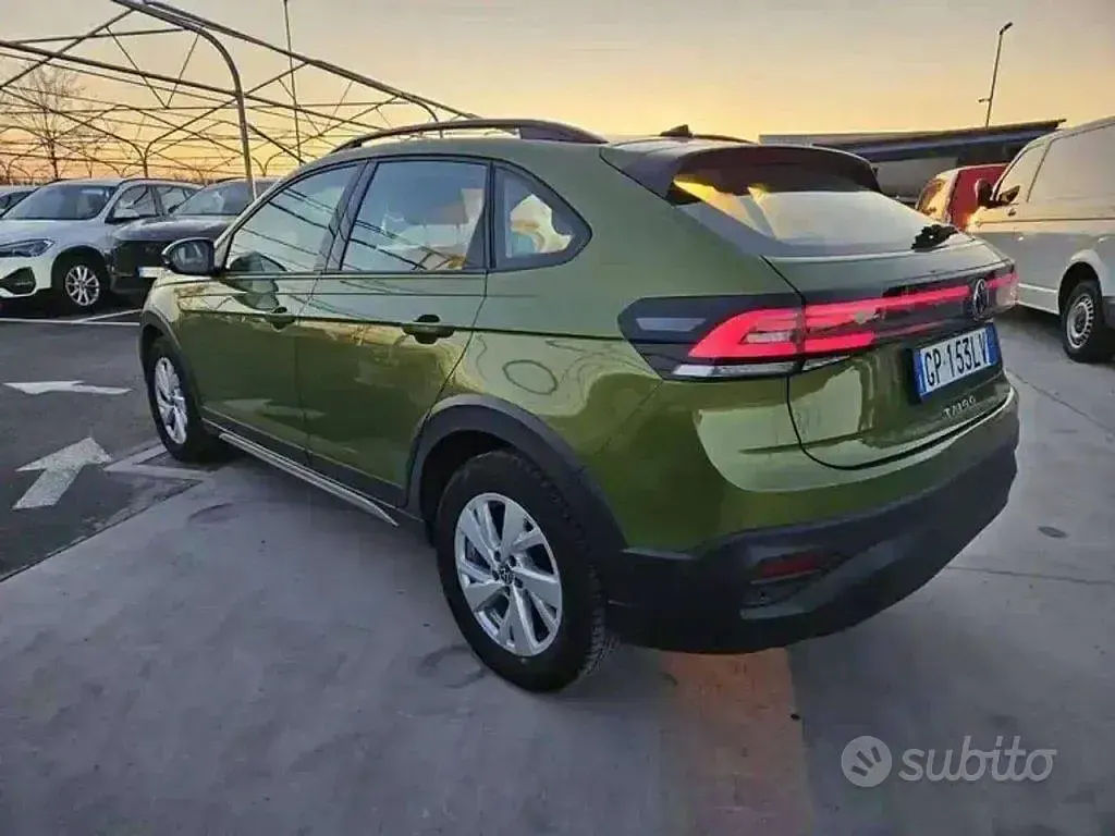 Usata VW Taigo Life 95 CV (69 kW) 2022 Visual green metallizzato SUV