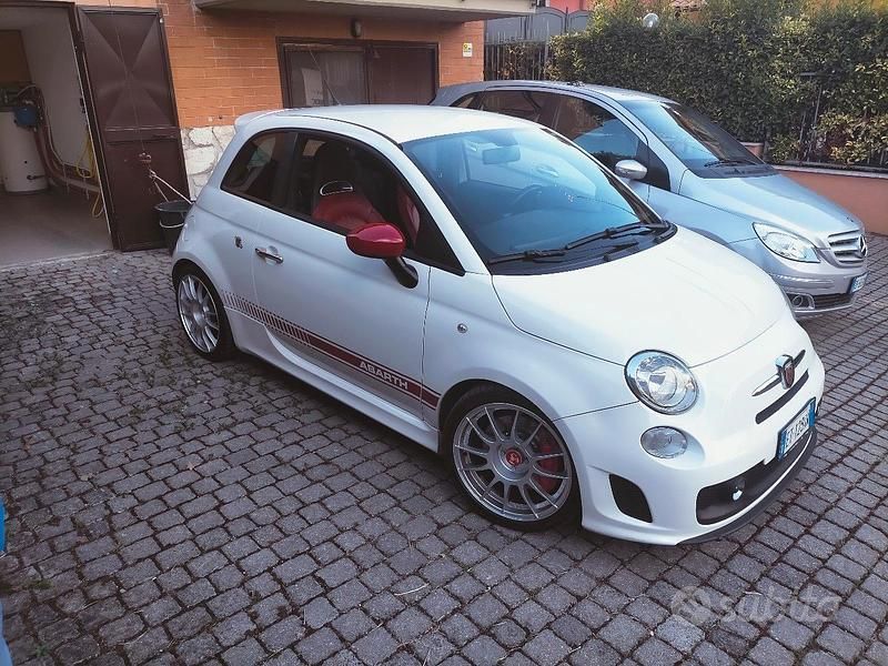 Usata Abarth 500 215 CV (158 kW) 2008 Bianco Utilitaria